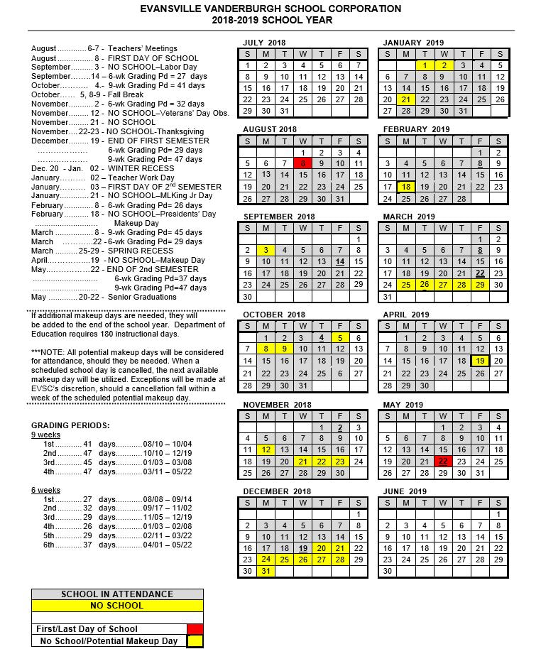 Evsc Calendar 2021 22 Printable Template Calendar